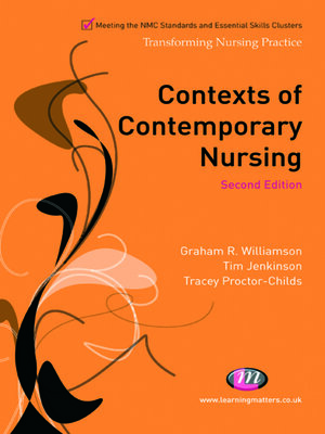 cover image of Contexts of Contemporary Nursing